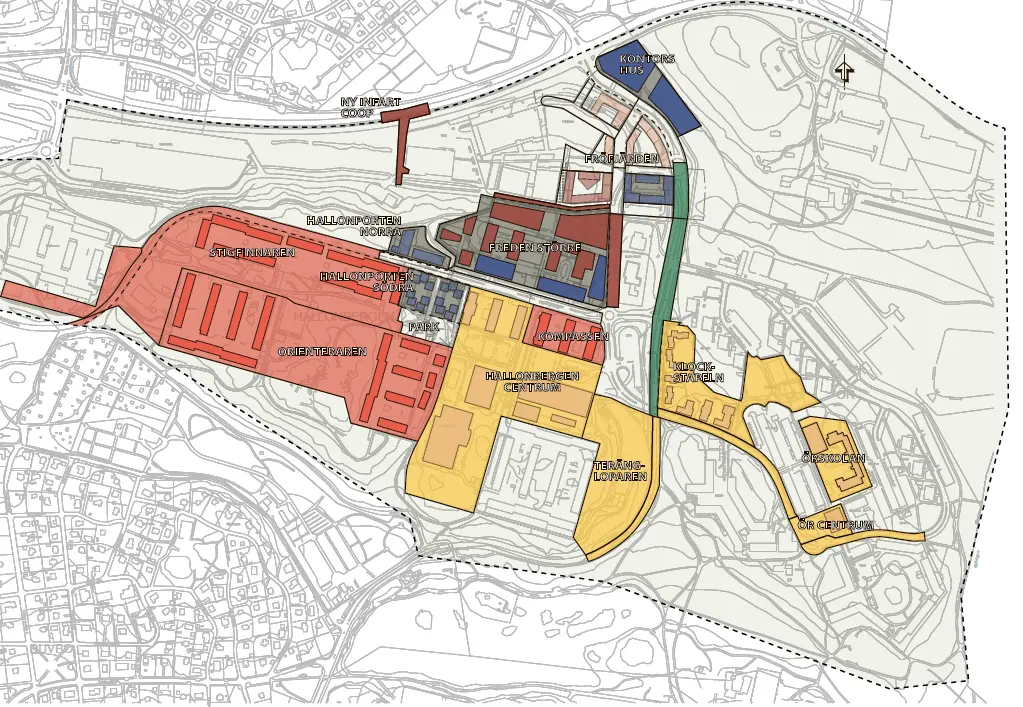 Hallonbergen och Ör, Sundbyberg – Sundbybergs stad, referensprojekt för strategi & planering
