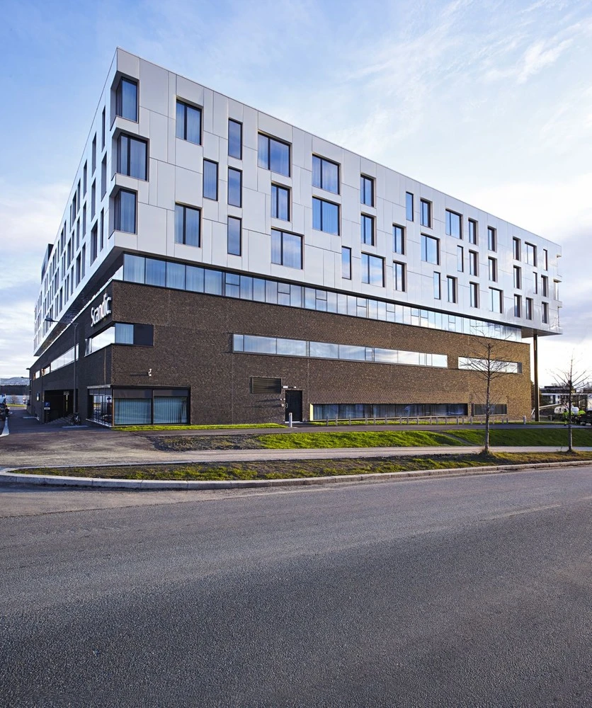 Banhusen, Stockholm – Scandic Hotel, referensprojekt för återbruk
